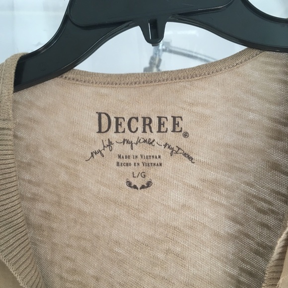 Decree cardigan vest - Picture 3 of 4